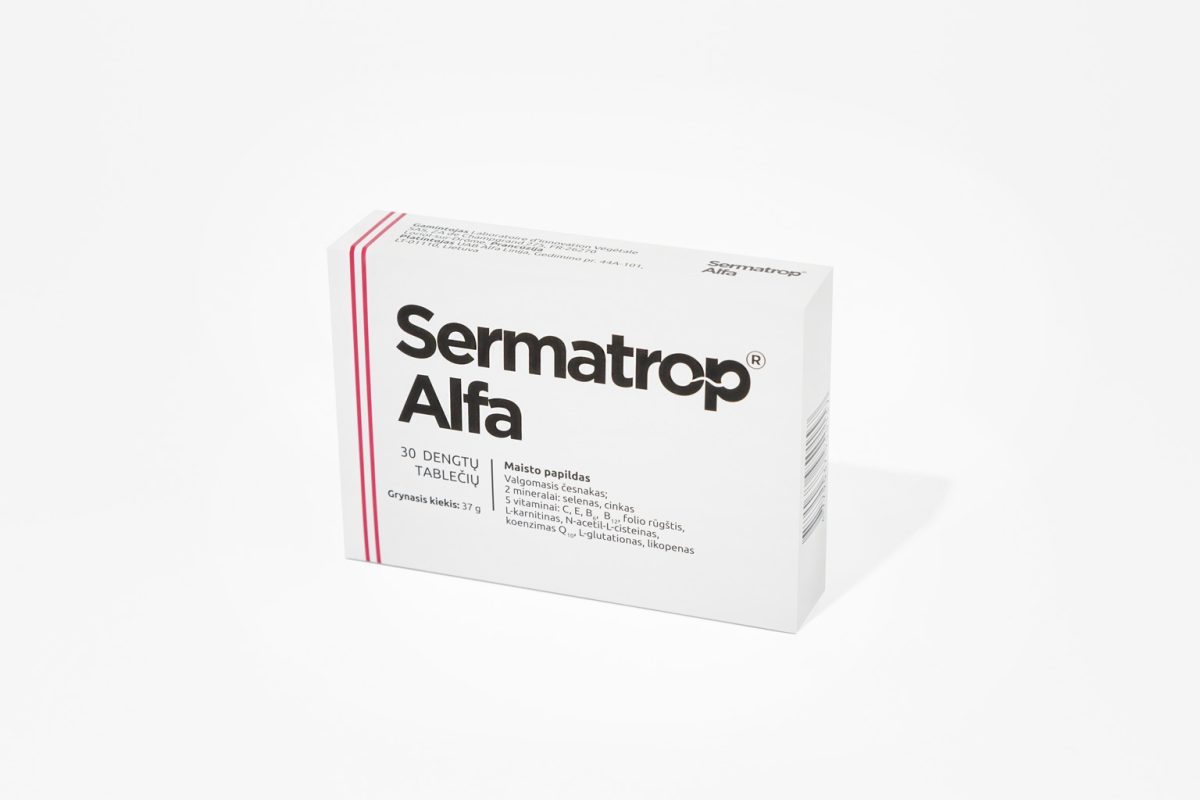 Sermatrop Alfa®, 30 tablets