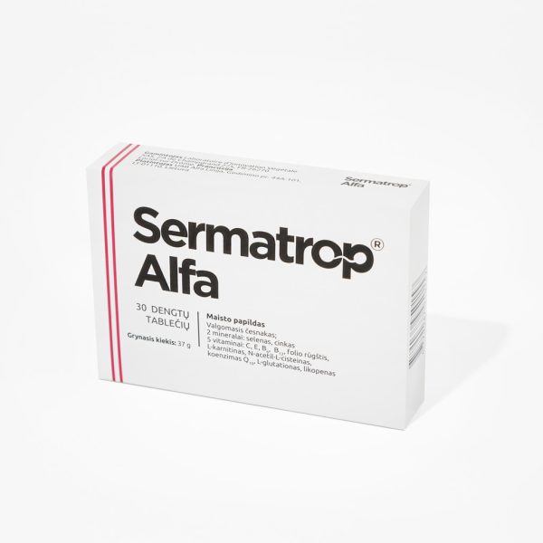 Sermatrop Alfa®, 30 tablets