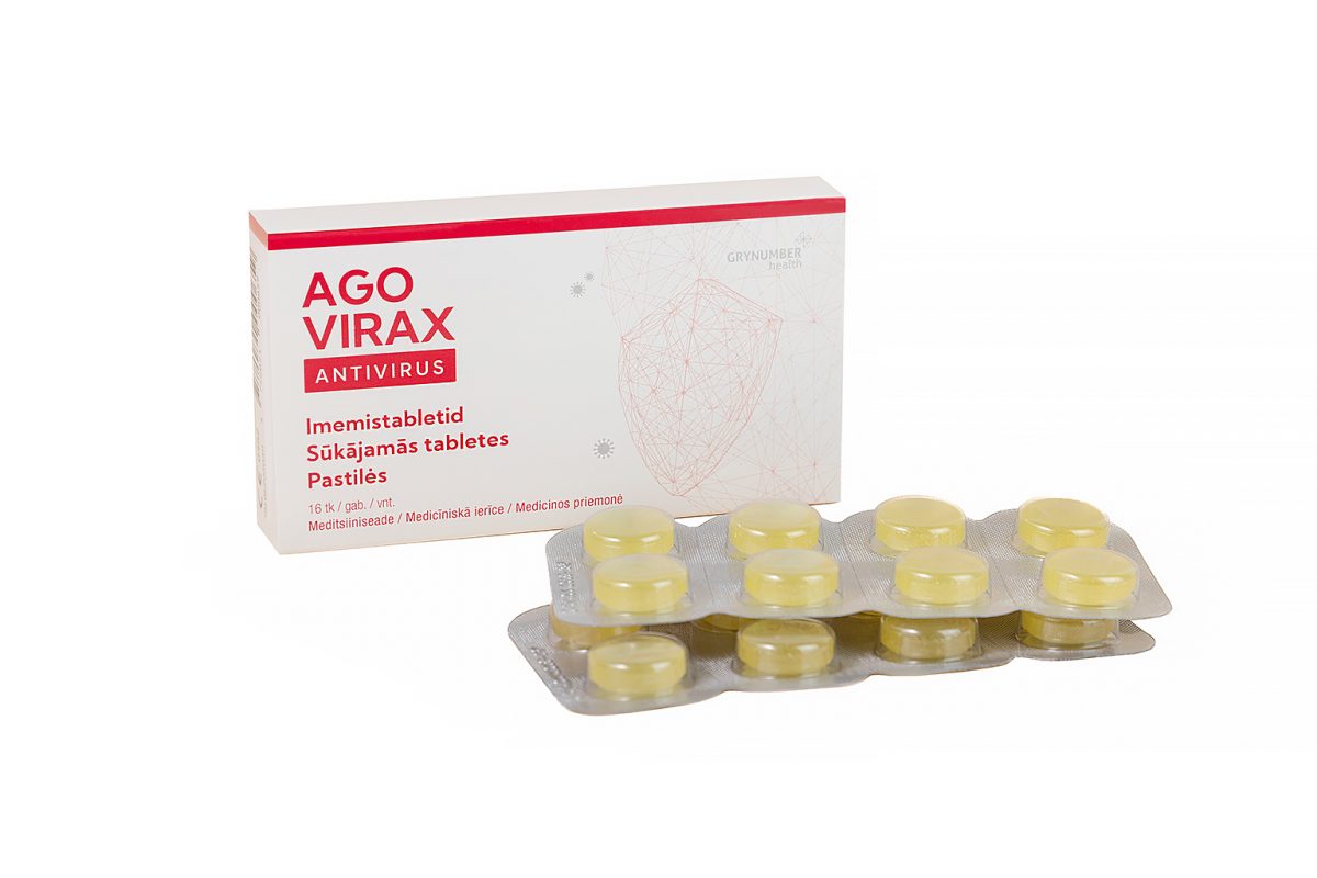 Agovirax Lozenges, 16 pcs